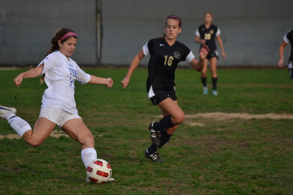 Dakota with a strong kick