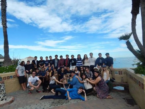 Fvhs Troubadours go to Catalina Island for their winter retreat. Photo credit: Zury Ramirez