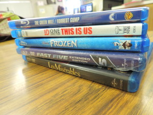 Photo by Pallas Ziebarth, Staff Writer Movies to watch for a movie marathon.