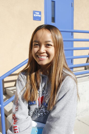 "There isn't an age gap. It's just a matter of personal interest. Everyone loves Star Wars, besides me." -Serinee Tran ('16)