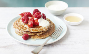 Buckwheat Pancakes with a Twist. Photo by www.olivemagazine.com.