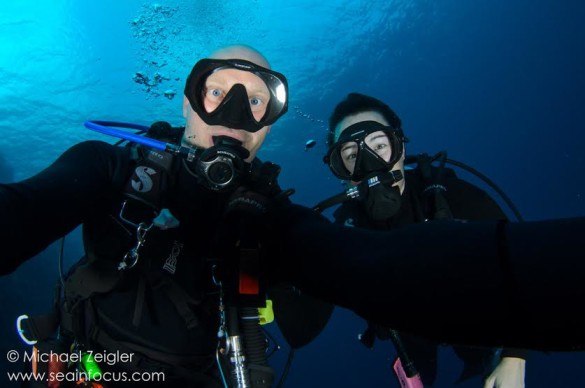 Zeigler and her husband loves to scuba dive at Turks and Caicos. Photo provided by Minnie Zeigler.