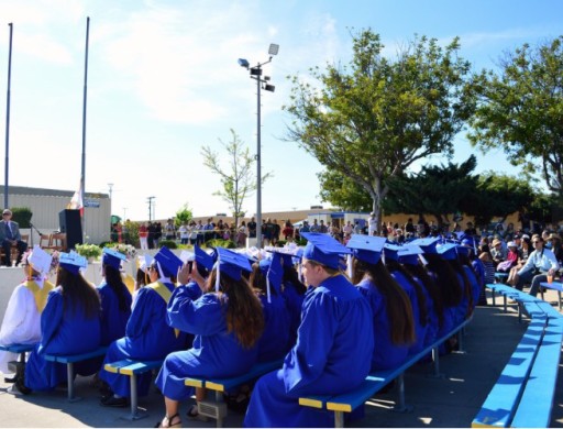 Class of 2016 at Baccalaureate. Photo by Yasir Khaleq